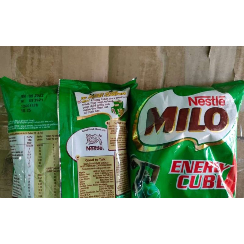 

Milo cuube isi 100pcs