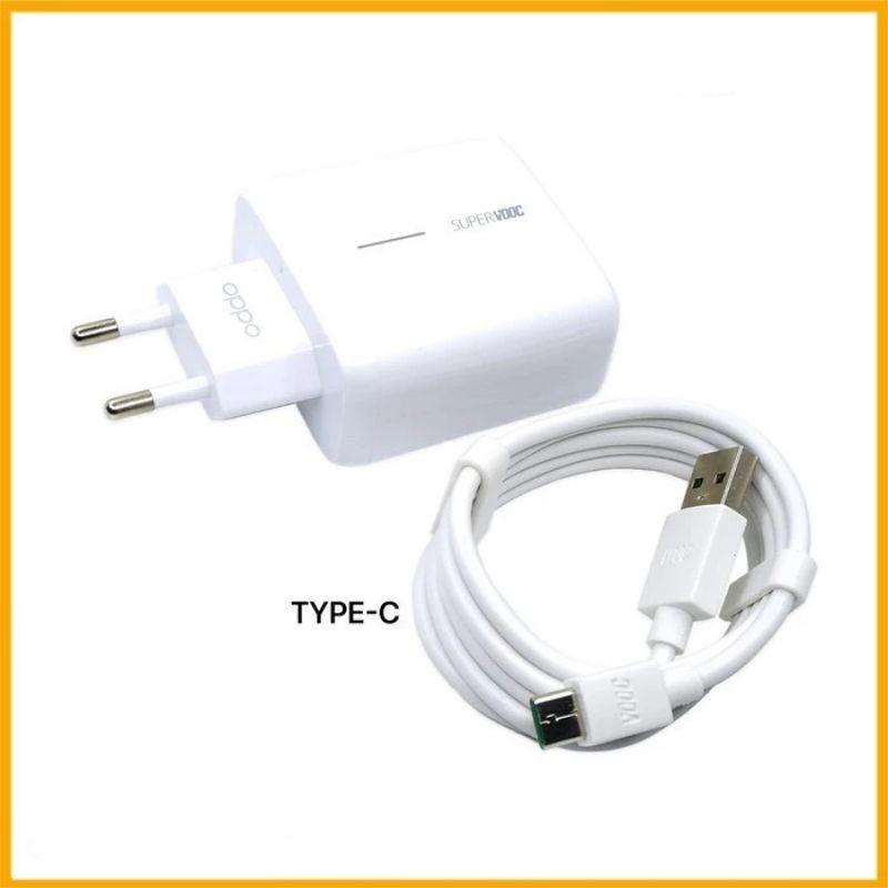 CHARGER OPPO 65W OPPO RENO ACE 2 TYPE-C SUPER VOOC