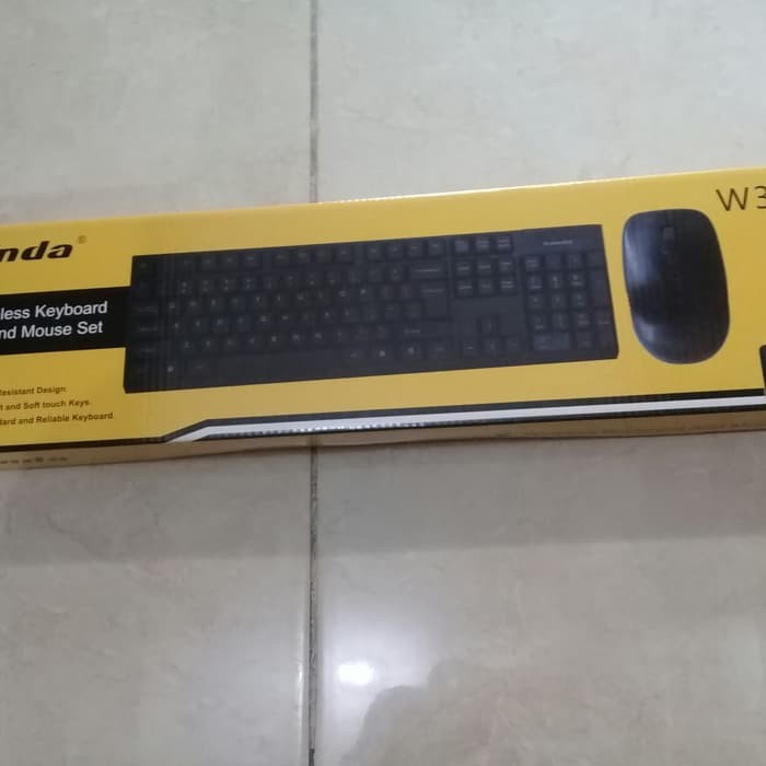 Keyboard Mouse Wireless Banda W300