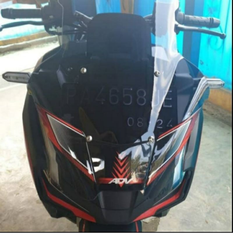 Stiker sticker resin windscreen Honda Adv 150