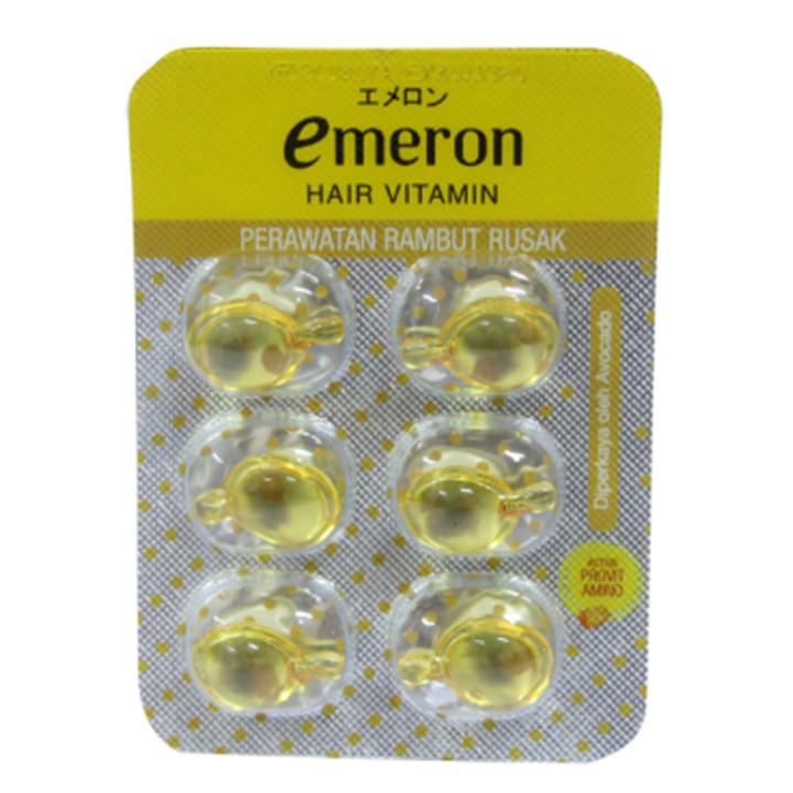 Emeron Hair Vitamin Isi 6 Capsule