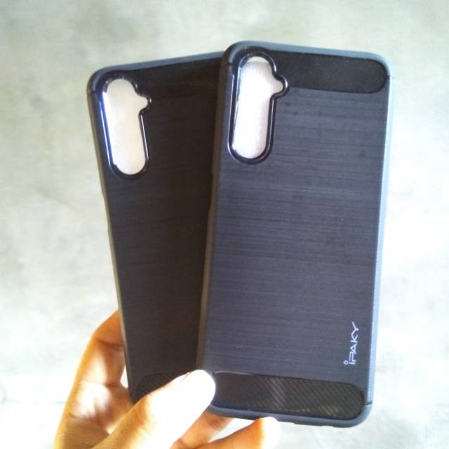 SOFT CASE REALME 6 IPAKY CARBON FIBER REALME 6 SOFT CASE