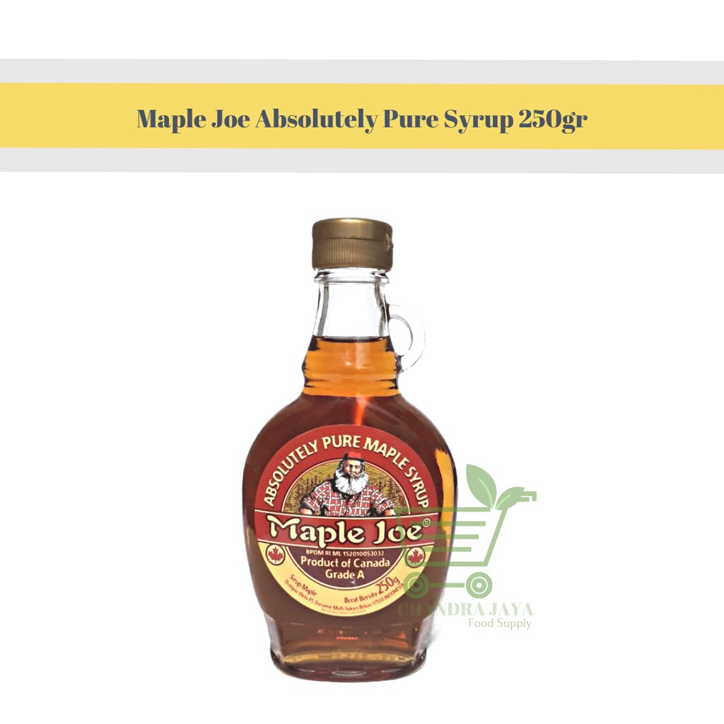 

Maple Joe Absolutely Pure Syrup 250gr - Sirup Mapel