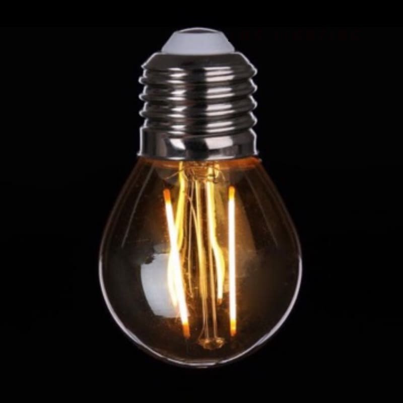 Lampu Cafe Led Filamen Edison G45 2W 2Watt Filament Cafe Clear Lampu Cafe Dekorasi Lampu Gantung