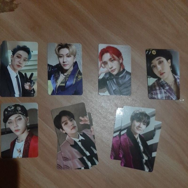 photocard straykids jewel oddinary bangchan leeknow changbin hyunjin han jisung felix seungmin i.n