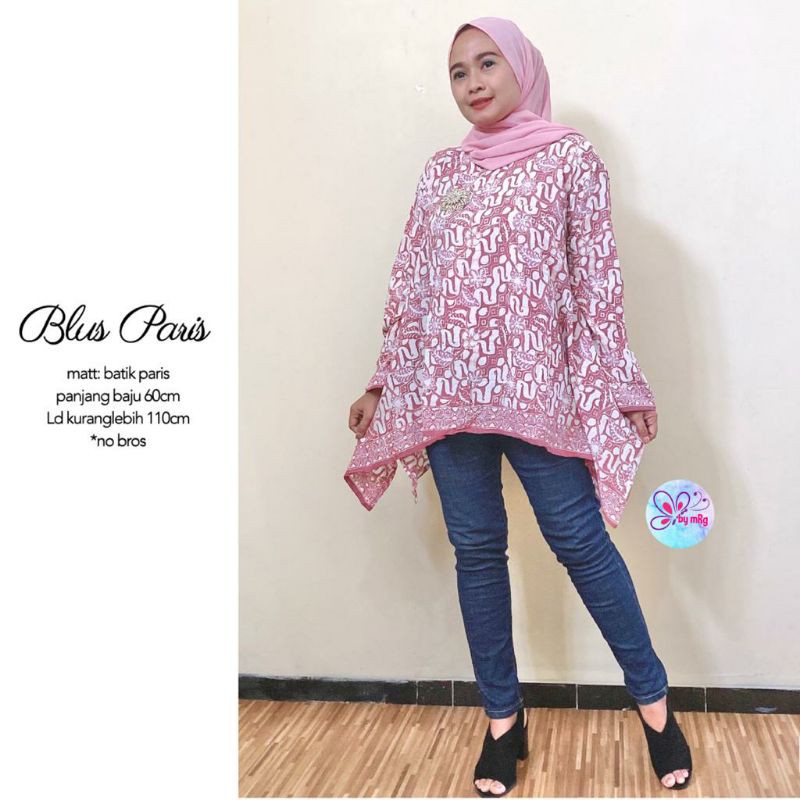 Blouse Paris #2 Atasan Batik Paris