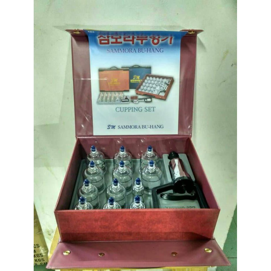 Terlaris alat bekam / Kop angin Sammora isi 12 Paling oke