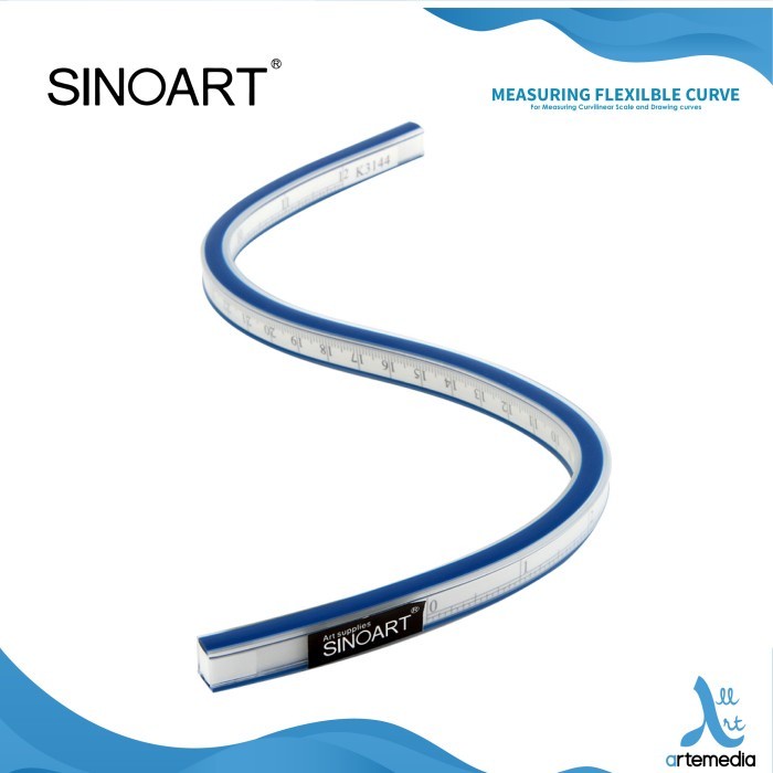 

Dijual Penggaris Sinoart Measuring Flexible Curve Ruler Bergaransi