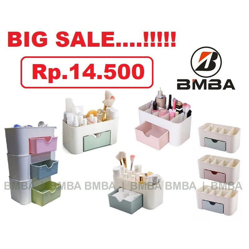 Kotak Organizer Kosmetik Perhiasan / Rak Make Up / Make up Organizer