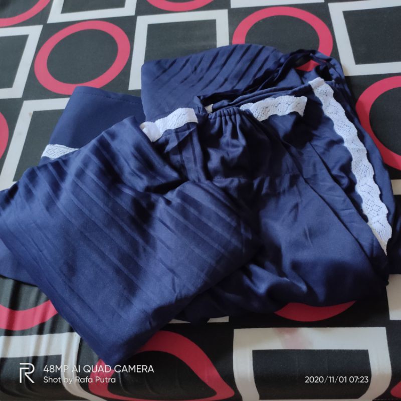 mukena plisket / mukena dewasa / mukena renda