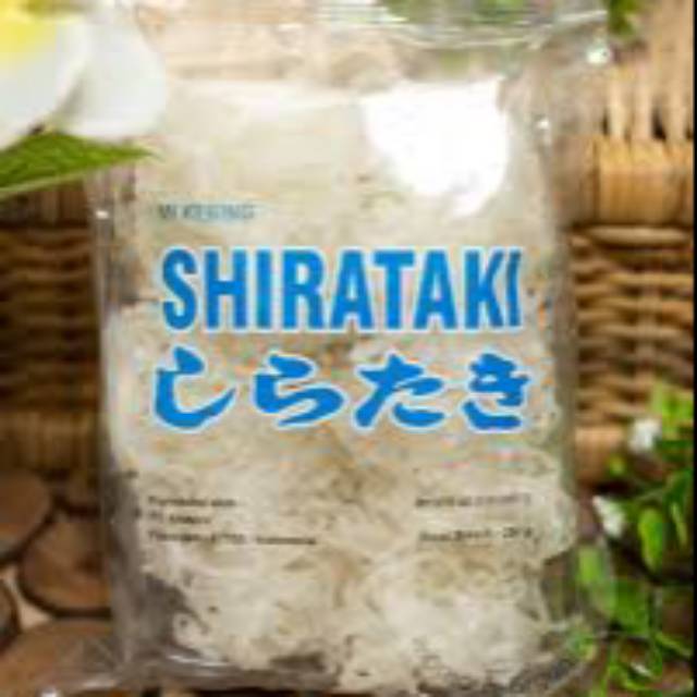 

Mie kering shirataki 250r