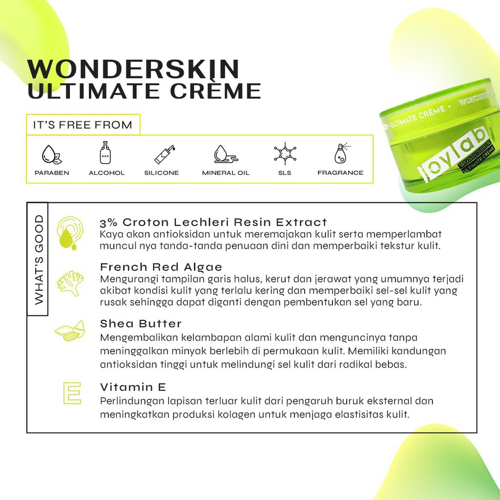 joylab Wonderskin Cream/Lotion/Serum