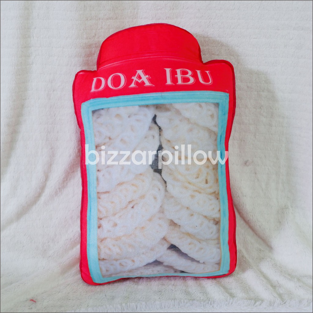 Bizzarpillow Bantal Sofa Bantal Kaleng Kerupuk Krupuk 30 x 45 cm BZ140