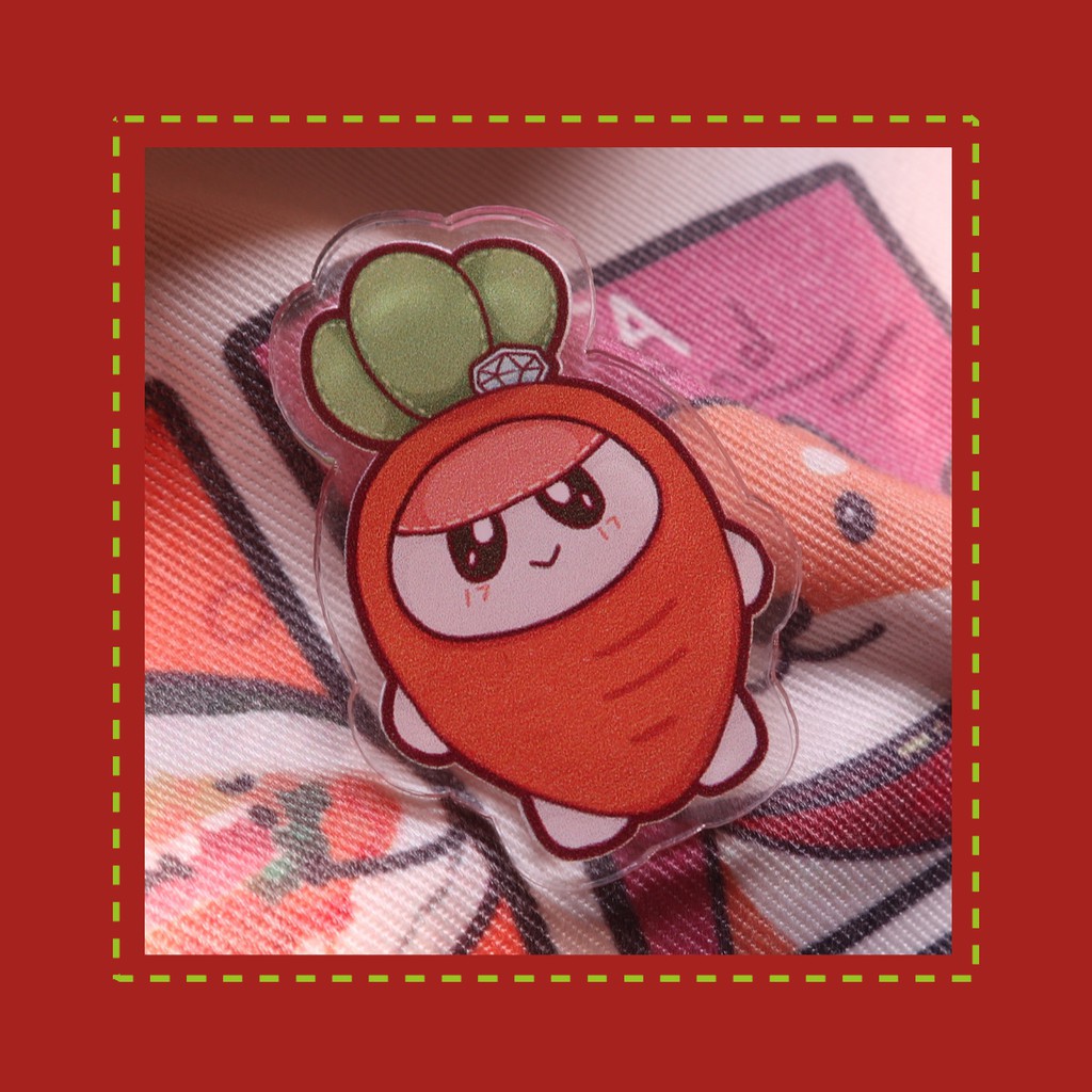 

Carrot Bongie - SVT Acrylic Pin