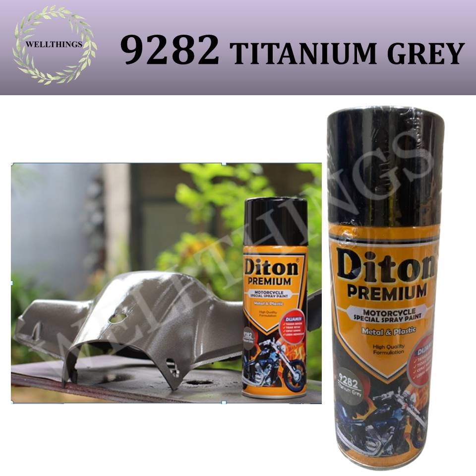 Cat Pilox Diton Premium TITANIUM GREY 9282 400cc abu gray