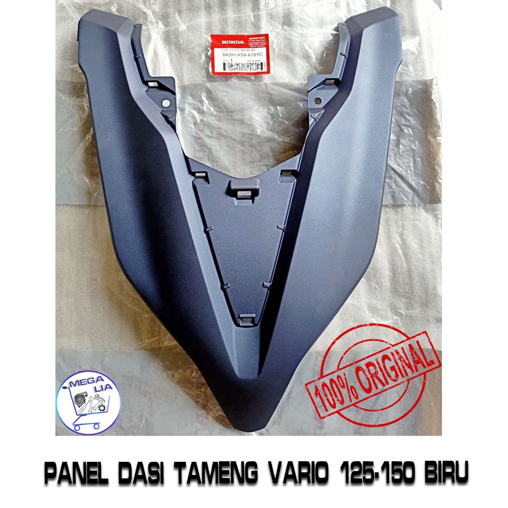 Panel Dasi Tameng Cover Front Vario 125-150 Biru ORI HONDA 100% 64301-K59-A70YC