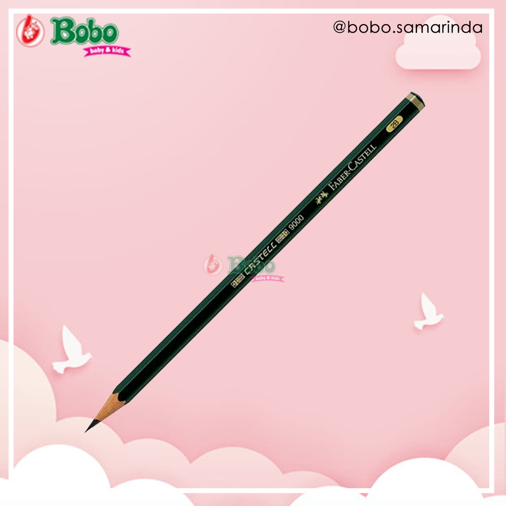 

FABER CASTELL PENCIL CASTEL 9000-2B (1pcs)