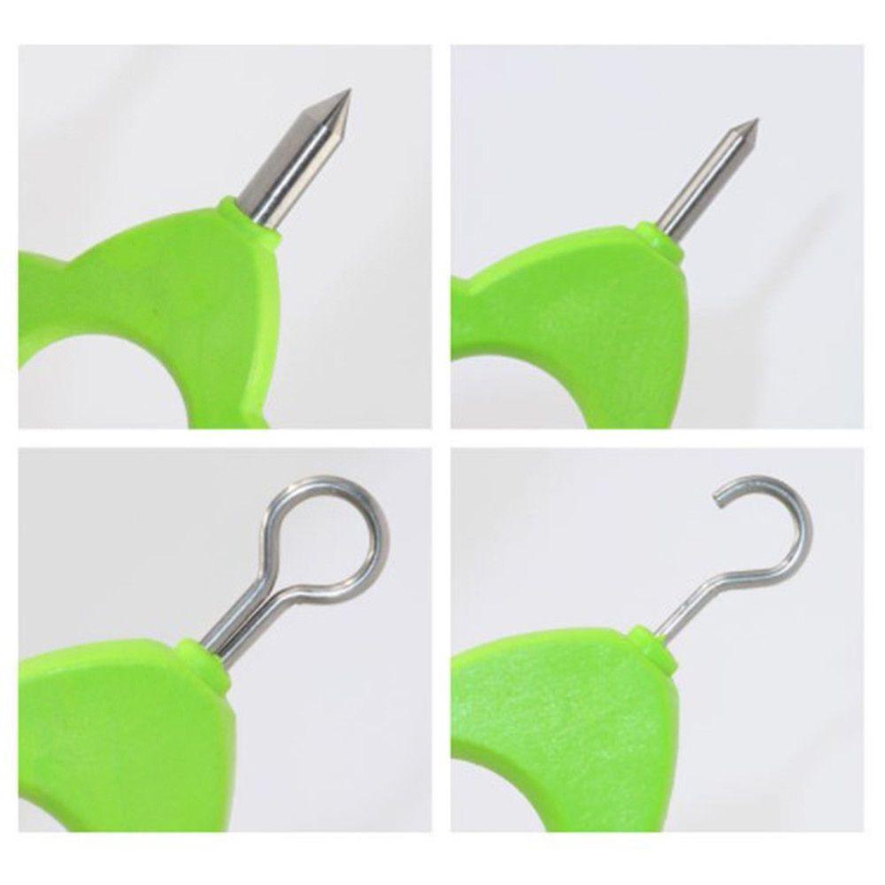 Lanfy Knotting Knot Tool Knotter Tool Set Alat Penarik Umpan Pancing Metode Kasar Feeder Untuk Carp Rig Chod Carp Fishing Cable Puller Fishing Supplies 4in1 Puller Line Tool