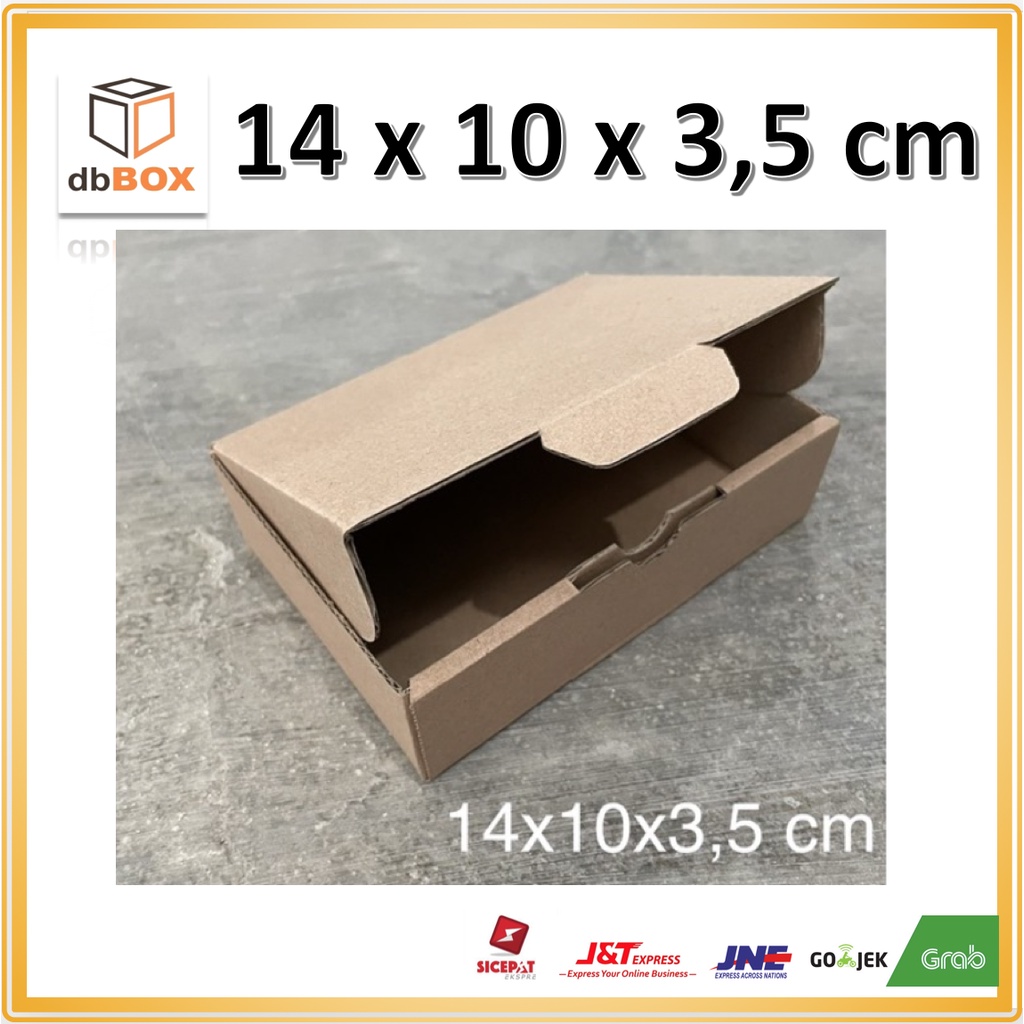 

kardus 14x10x3,5 cm....Die Cut kotak aksesoris-dll model box pizza