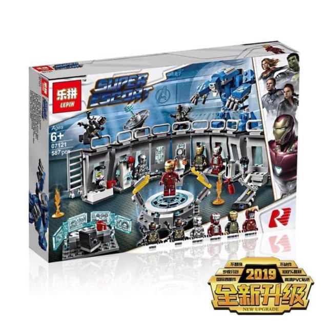 Lepin 07121 Ironman Hall of Armor