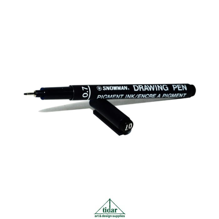 

[MR] Snowman Drawing Pen FT-700 0.05 - 0.8 Hitam Satuan