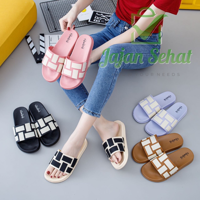 Sandal Tawana Slip On Sendal Selop Wanita G72-188