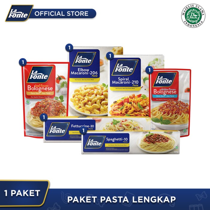 

pasta-aneka- paket pasta lengkap -aneka-pasta.