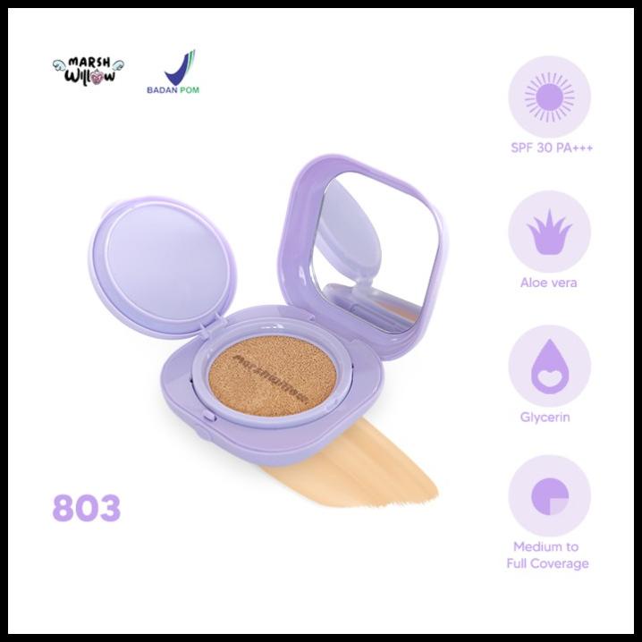 Caramel | Marshwillow Pretty Me Bb Cushion 803 Spf 30 Pa+++, By Natasha Wilona