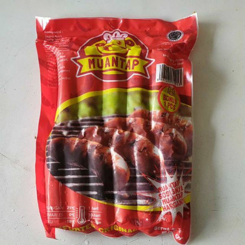 

SOSIS MUANTAP isi 11 pcs [500 g]