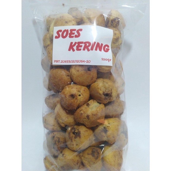 

Soes Kering coklat