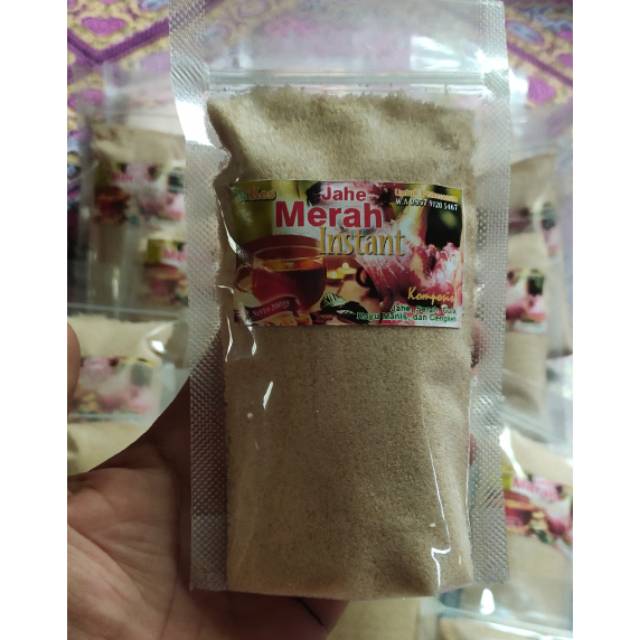 

Jahe merah instant