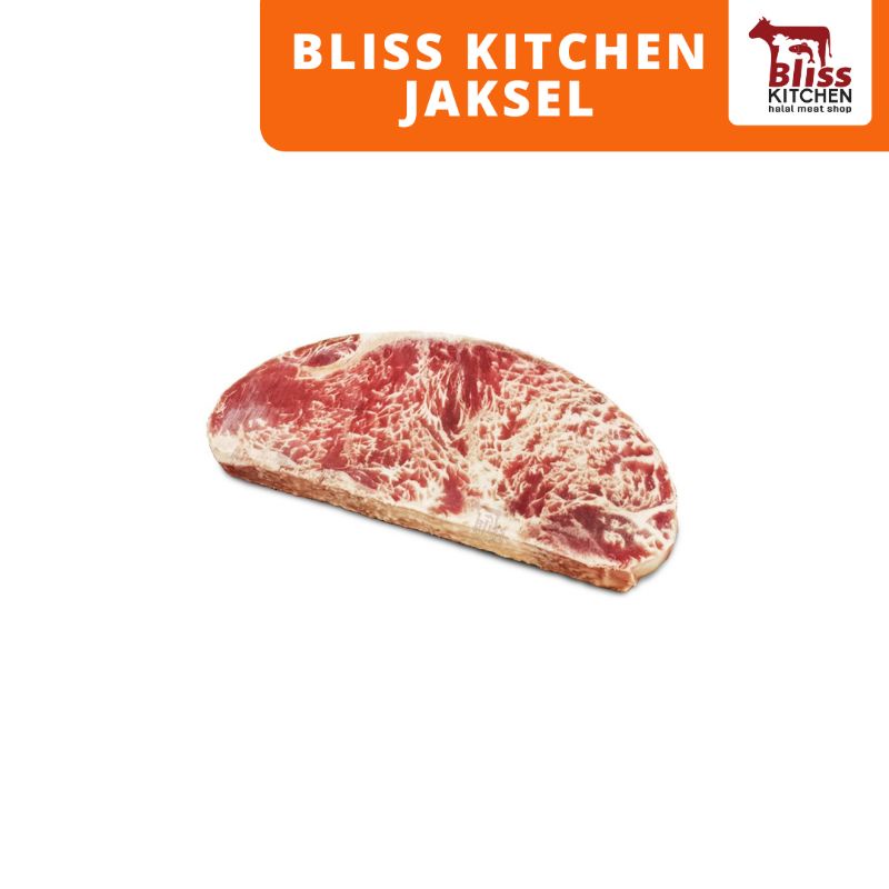 

Sirloin Kazoku Meltik Beef Steak / Striploin Beef Meltik Steak 200gr