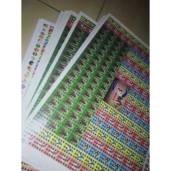 

Taktik Bom 100pcs Perlembar