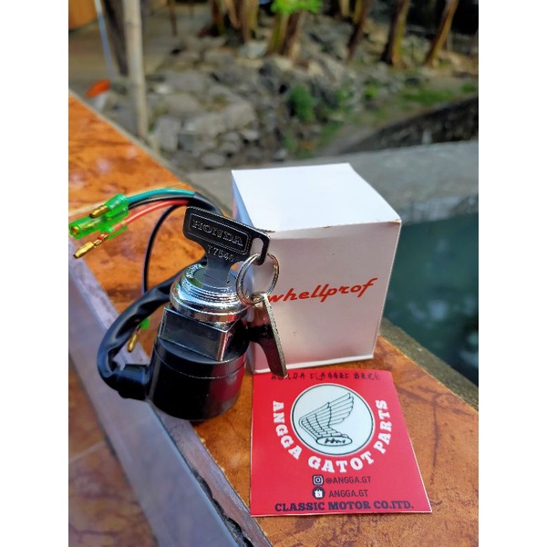 KUNCI KONTAK  HONDA CB 100 125 CG GL100 TANGKAI MODEL ORIGINAL ORI CB200