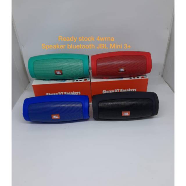 Speaker Bluetooth 3+ Suara Mantap, Ngebass Wireless  Mjernih dan bagus