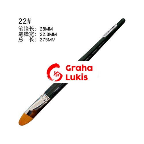 

ESCODA BARROCO Sintetico Flat Brush Series 1512