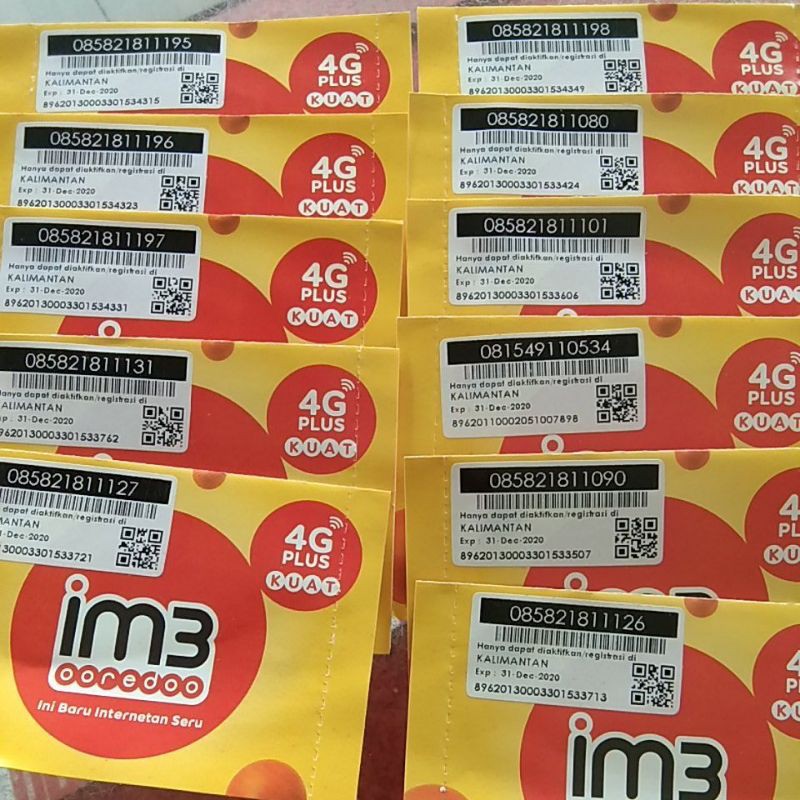 Kartu perdana im3 ooredoo