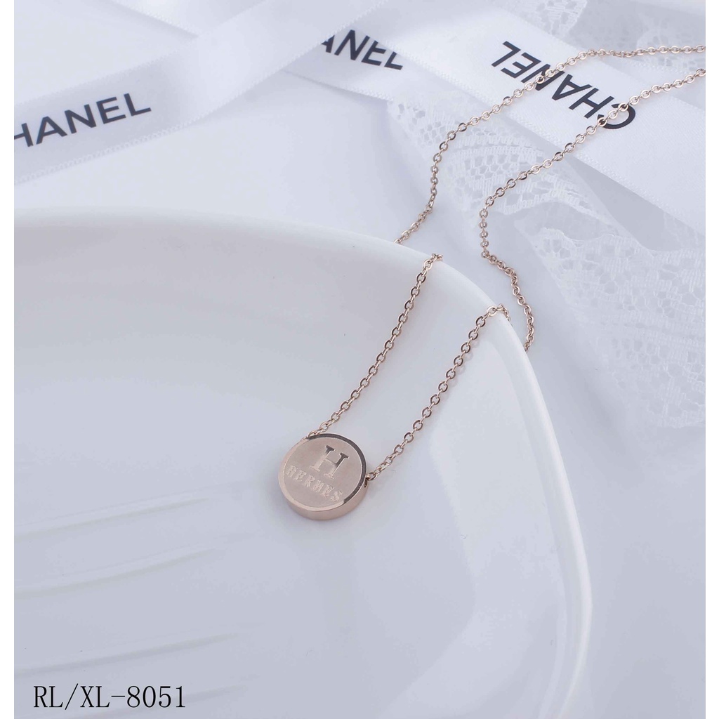 Kalung Titanium Perhiasan Fashion 7505/8051