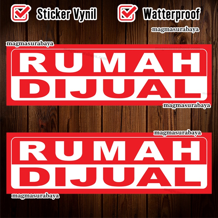 

Stiker Rumah Dijual - magma surabaya