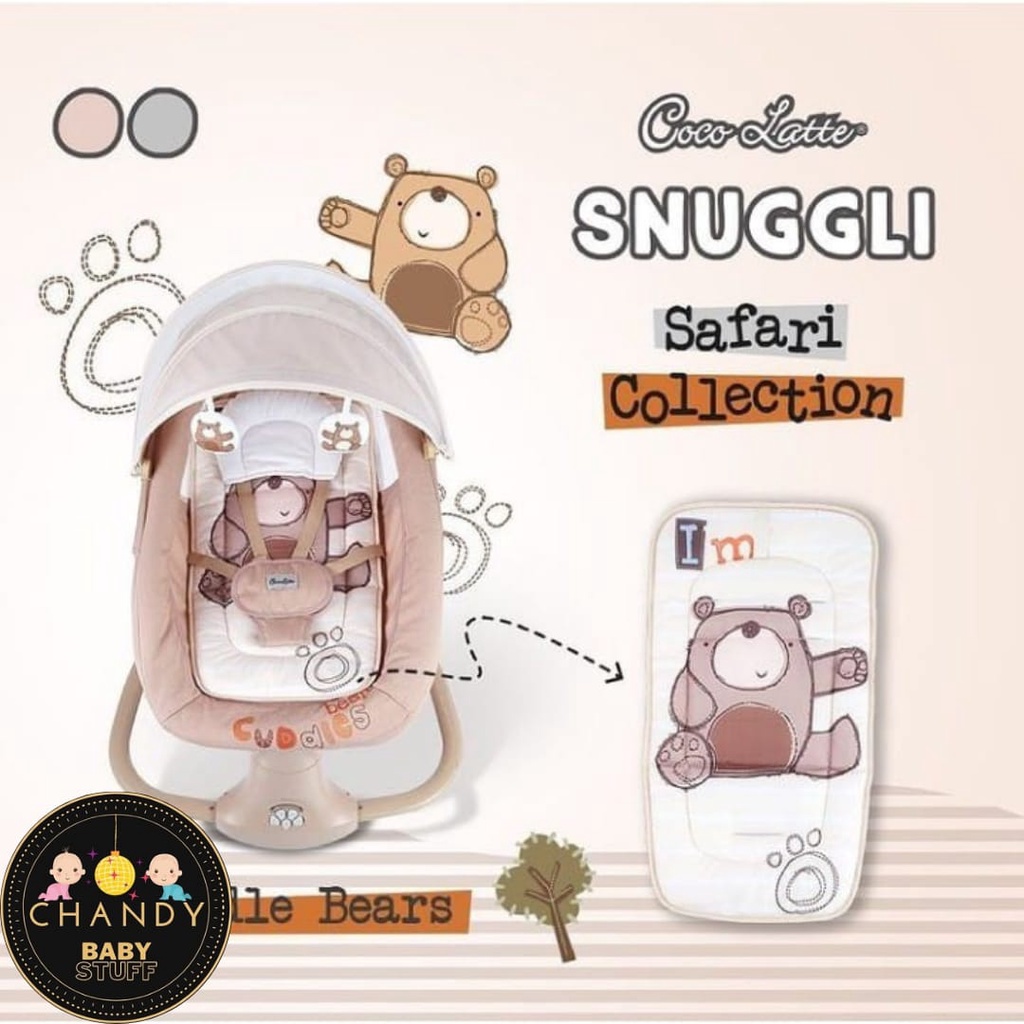 AYUNAN BAYI BOUNCER ELEKTRIK SWING COCOLATTE SNUGGLI