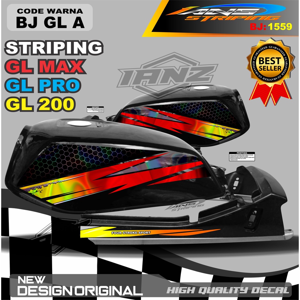 STRIPING COSTUM GL PRO VARIASI HOLOGRAM / STRIPING GL PRO MAX VARIASI HOLOGRAM / STRIPING GL