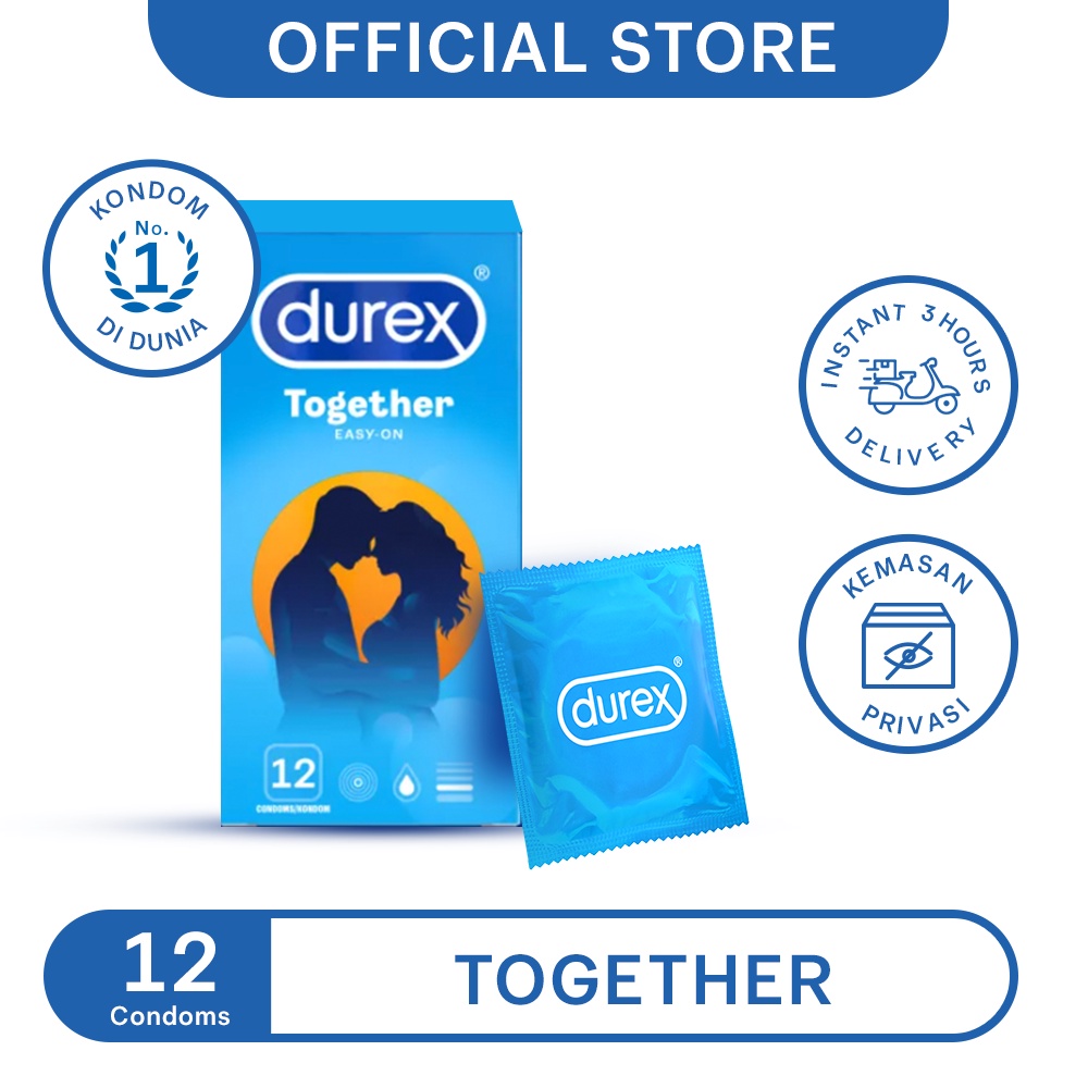 Kondom Durex Together isi 12 pcs