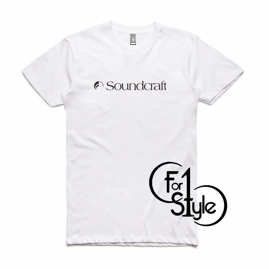 T-SHIRT KAOS SOUNDCRAFT AMPLIFIER