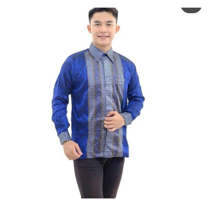 Kemeja songket tenun baron kemeja tenun jepara KT020