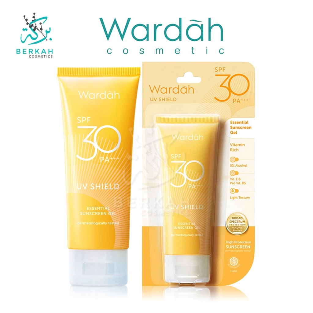 Wardah UV Shield Essential Sunscreen Gel SPF 30 PA+++