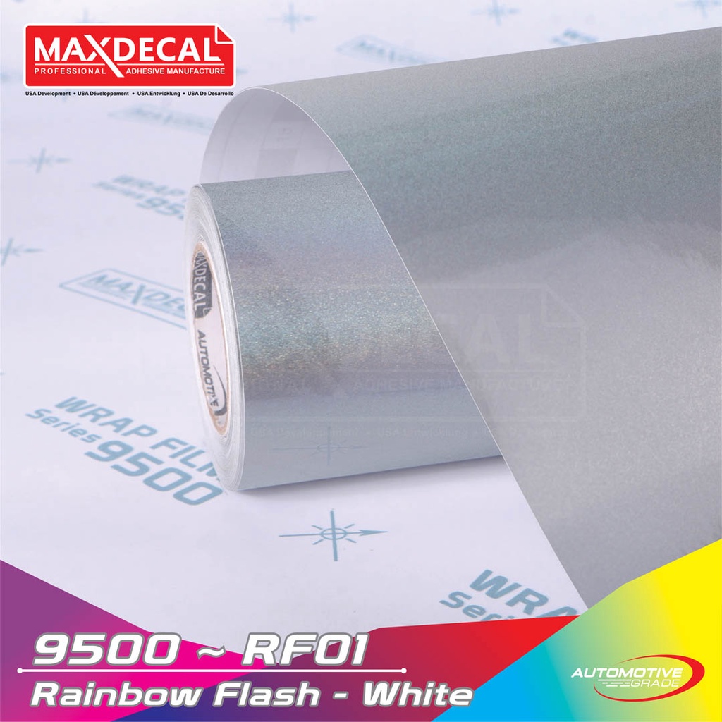 MAXDECAL 9500 - RF01 White Rainbow Flash Premium [METERAN]