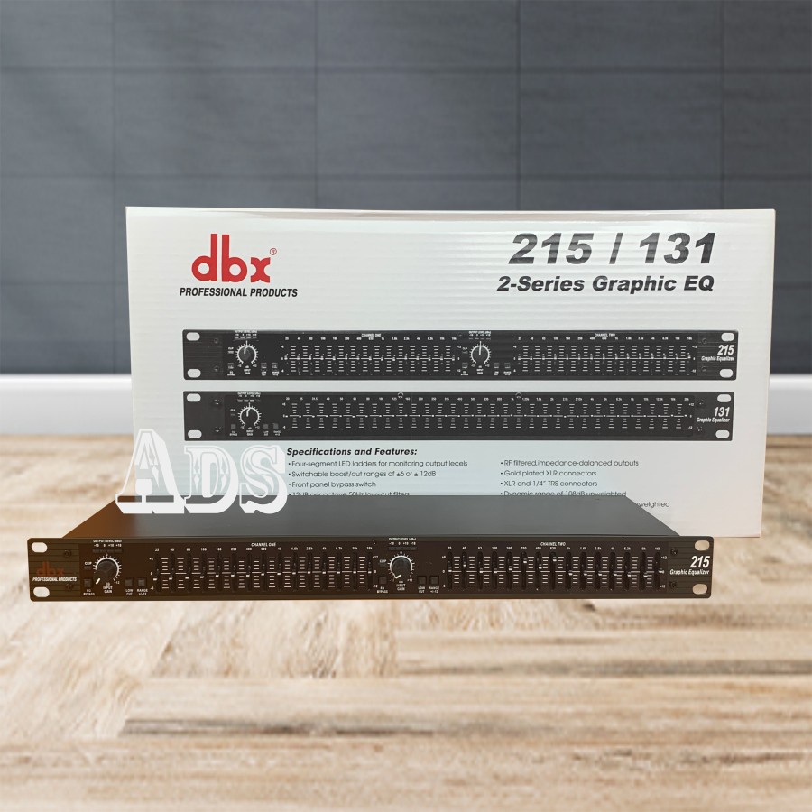Equalizer EQ 215 dbx 215 DBX215