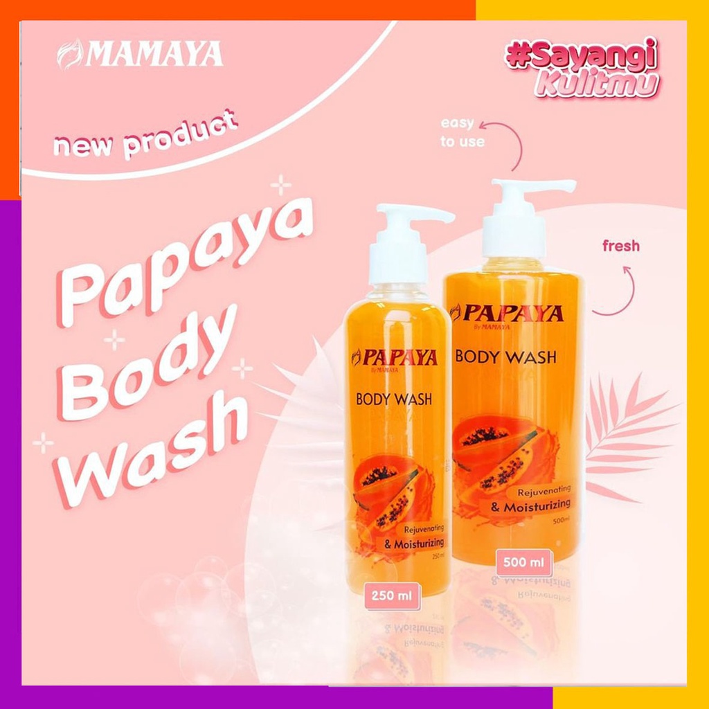 MAMAYA | BODY WASH PAPAYA 500ML