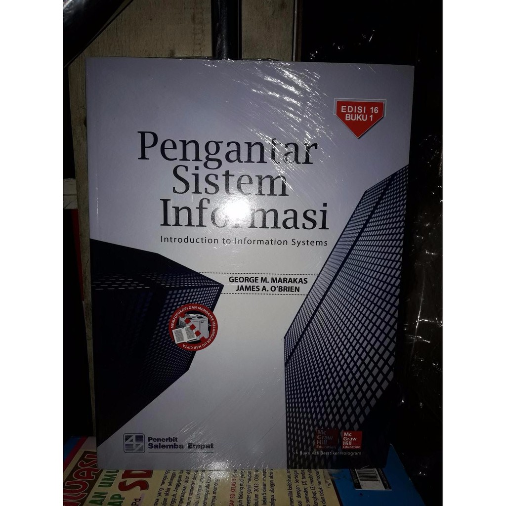 Jual Buku Sistem Informasi Manajemen Edisi Revisi Tata Sutabri Riset