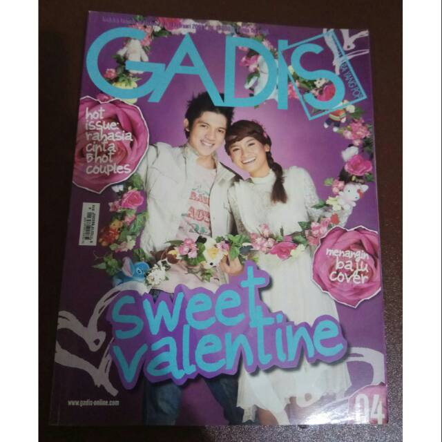 (PRELOVED) MAJALAH GADIS COVER IRWANSYAH & ACHA SEPTRIASA